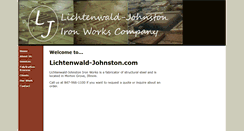 Desktop Screenshot of lichtenwald-johnston.com